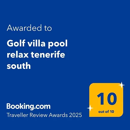 Golf Heated Pool Relax Tenerife South San Miguel de Abona